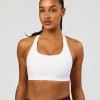 2424-flow-bonded-scoop-neck-sports-bra-white-1.webp Flow Bonded Scoop Neck Sports Bra - White