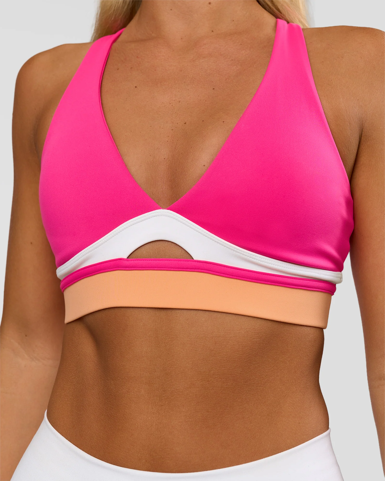 2451-revitalise-flash-sports-bra-ultra-pink-cantaloupe-white-5.webp Revitalise Flash Sports Bra - Ultra Pink-Cantaloupe-White