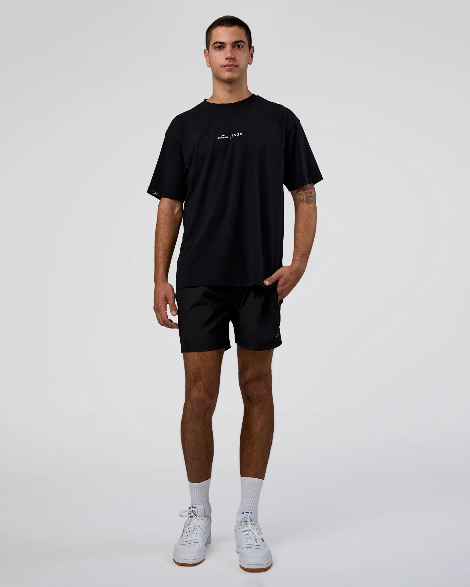 Movember 2025 FLXCotton Oversize Tee - Black