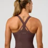 2503-flame-ribbed-tank-cocoa-powder-3.webp Flame Ribbed Tank - Cocoa Powder