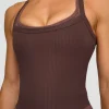 2503-flame-ribbed-tank-cocoa-powder-7.webp Flame Ribbed Tank - Cocoa Powder