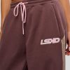 Power Play Stitch Up Fleece Sweat Pant - Cocoa Powder-Marshmallow