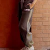 Power Play Stitch Up Fleece Sweat Pant - Cocoa Powder-Marshmallow