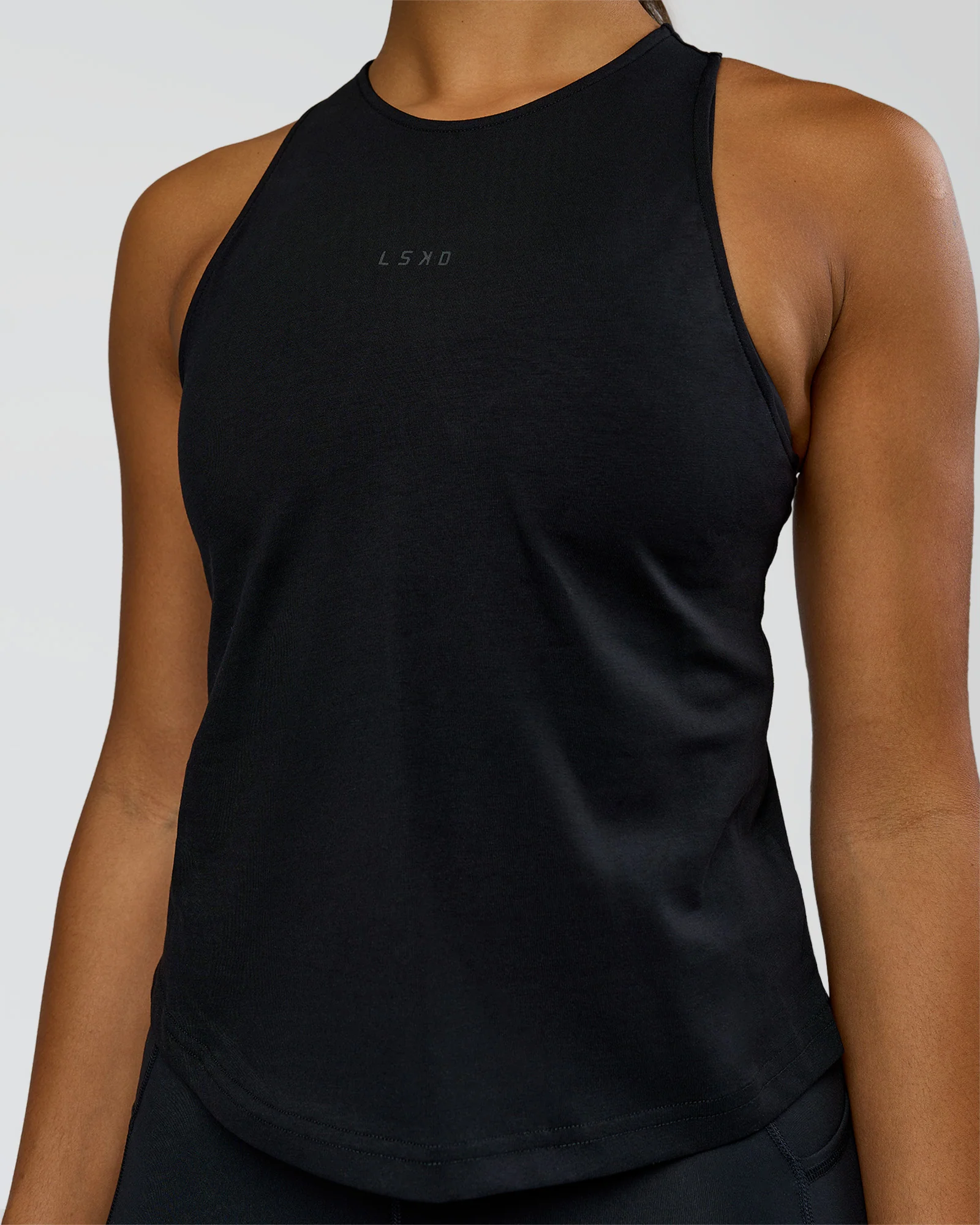 Wrap It Up FLXCotton Tank - Black
