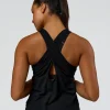 Wrap It Up FLXCotton Tank - Black