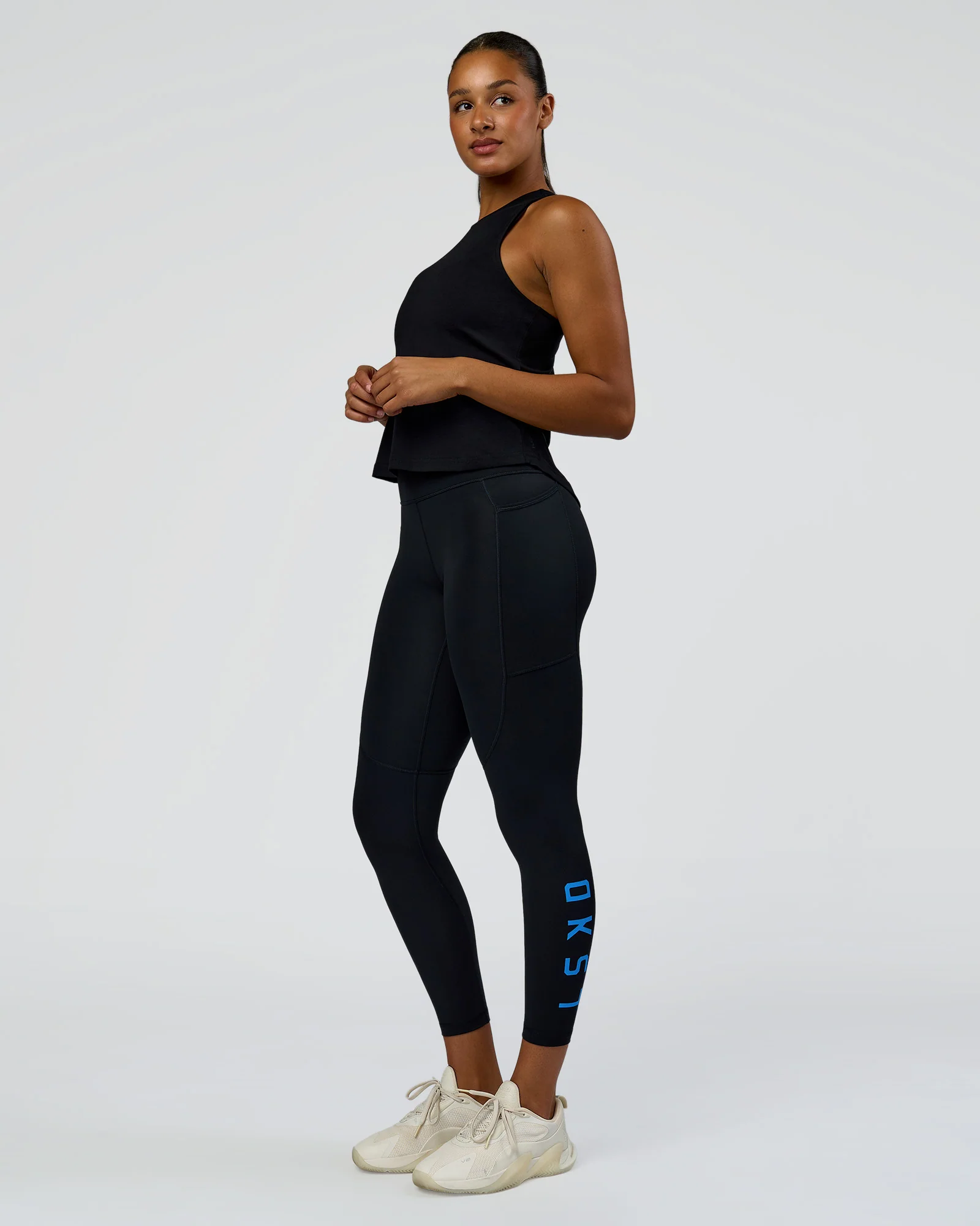 Wrap It Up FLXCotton Tank - Black