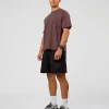 Offset Heavyweight Unisex Oversized Tee - Cocoa Powder-Cocoa Powder