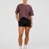 Offset Heavyweight Unisex Oversized Tee - Cocoa Powder-Cocoa Powder