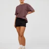 Offset Heavyweight Unisex Oversized Tee - Cocoa Powder-Cocoa Powder