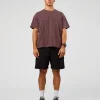 Offset Heavyweight Unisex Oversized Tee - Cocoa Powder-Cocoa Powder