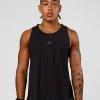 Cadence Run Club Script Values Tank - Black-Alloy