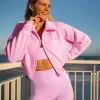 2607-fierce-knitted-cardigan-pink-rose-white-1.webp Fierce Knitted Cardigan - Pink Rose-White