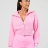2607-fierce-knitted-cardigan-pink-rose-white-10.webp Fierce Knitted Cardigan - Pink Rose-White
