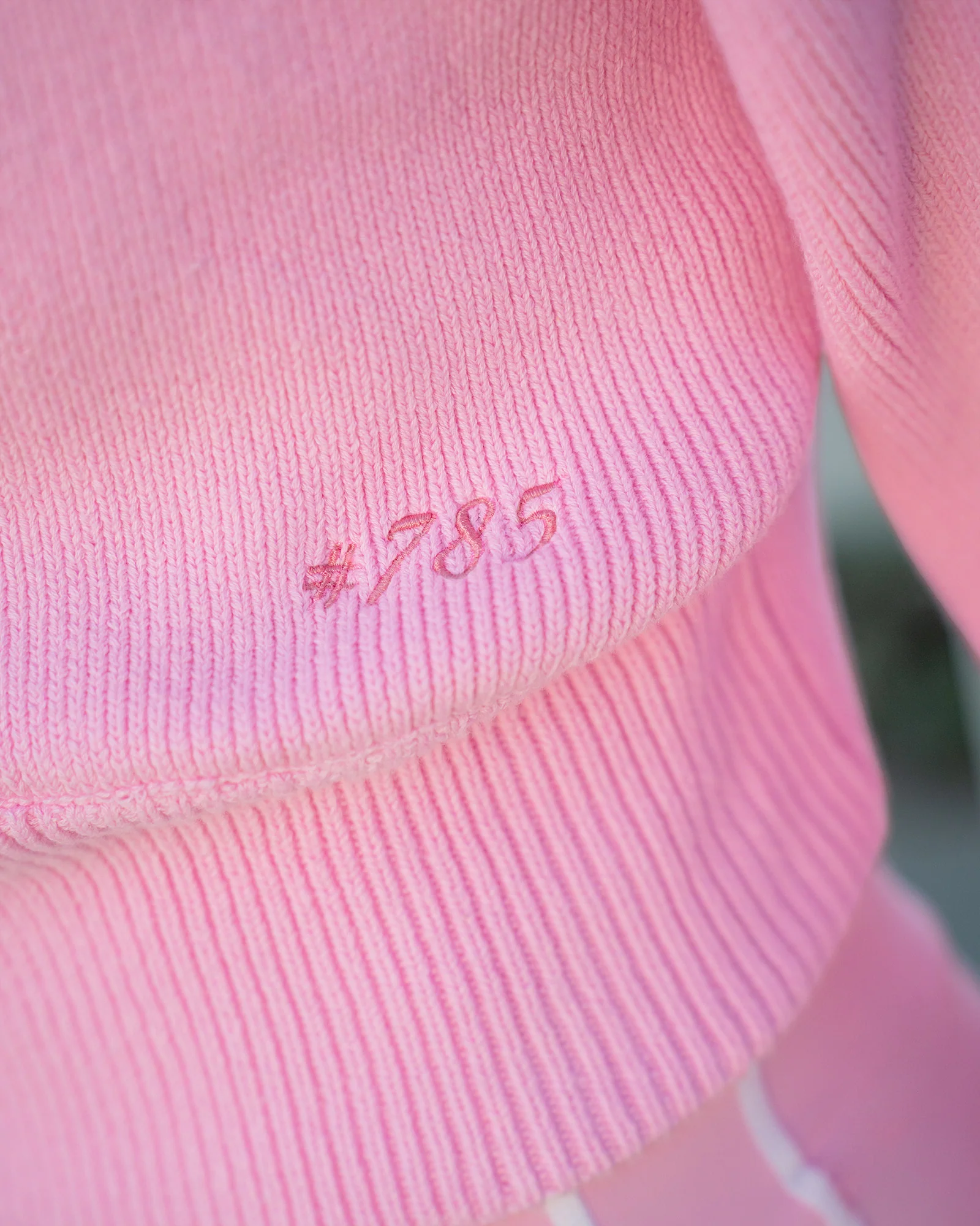 2607-fierce-knitted-cardigan-pink-rose-white-5.webp Fierce Knitted Cardigan - Pink Rose-White