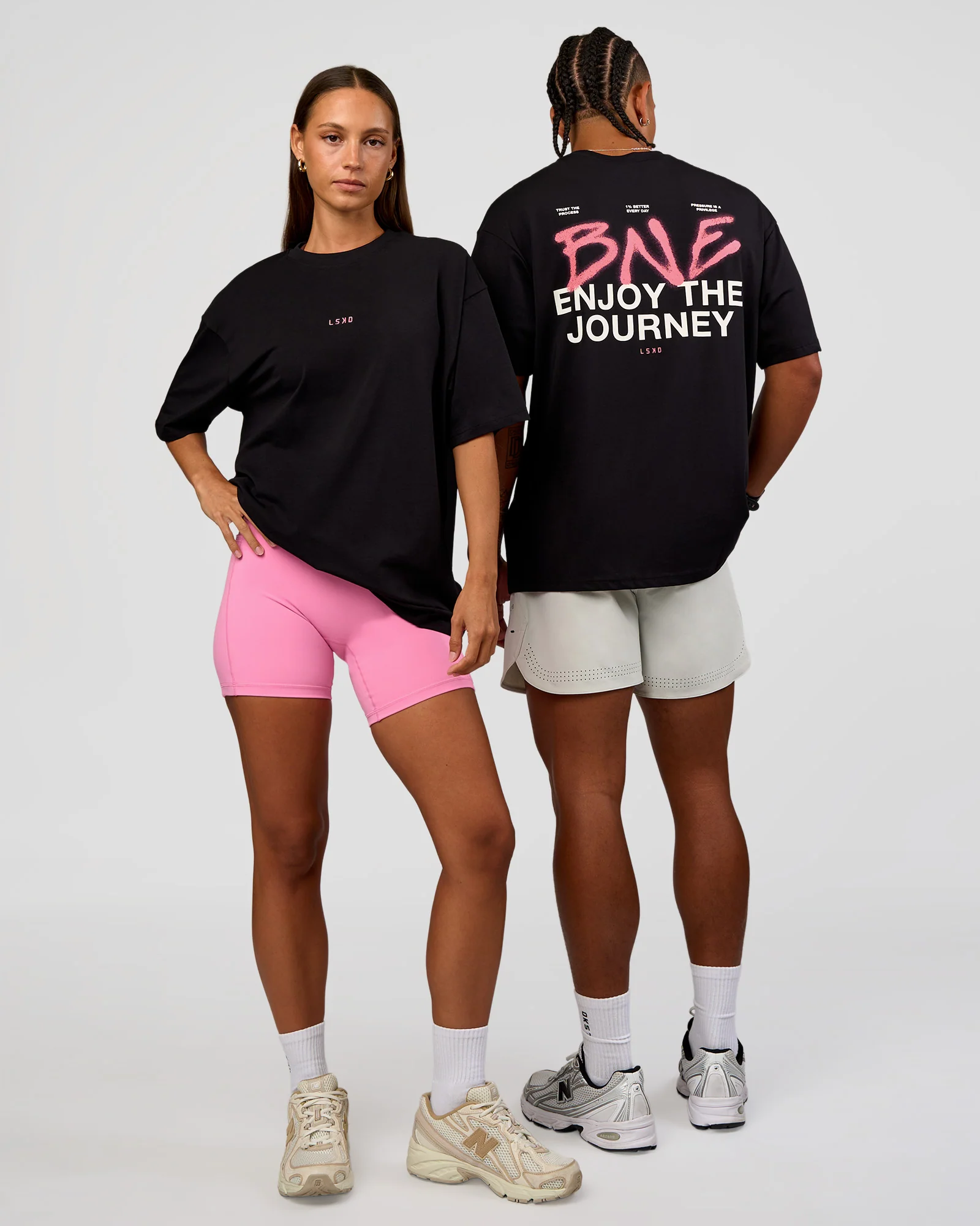 CFT BNE 26 FLXCotton Oversized Tee - Black