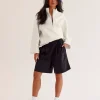 Luxe ZeroCrease Spacer Half Zip - Silver Marl