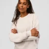 CF Elevate SoftTouch Pintuck Sweater  - Clay
