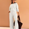 CF Elevate SoftTouch Pintuck Sweater  - Clay