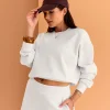 CF Elevate SoftTouch Pintuck Sweater  - Clay
