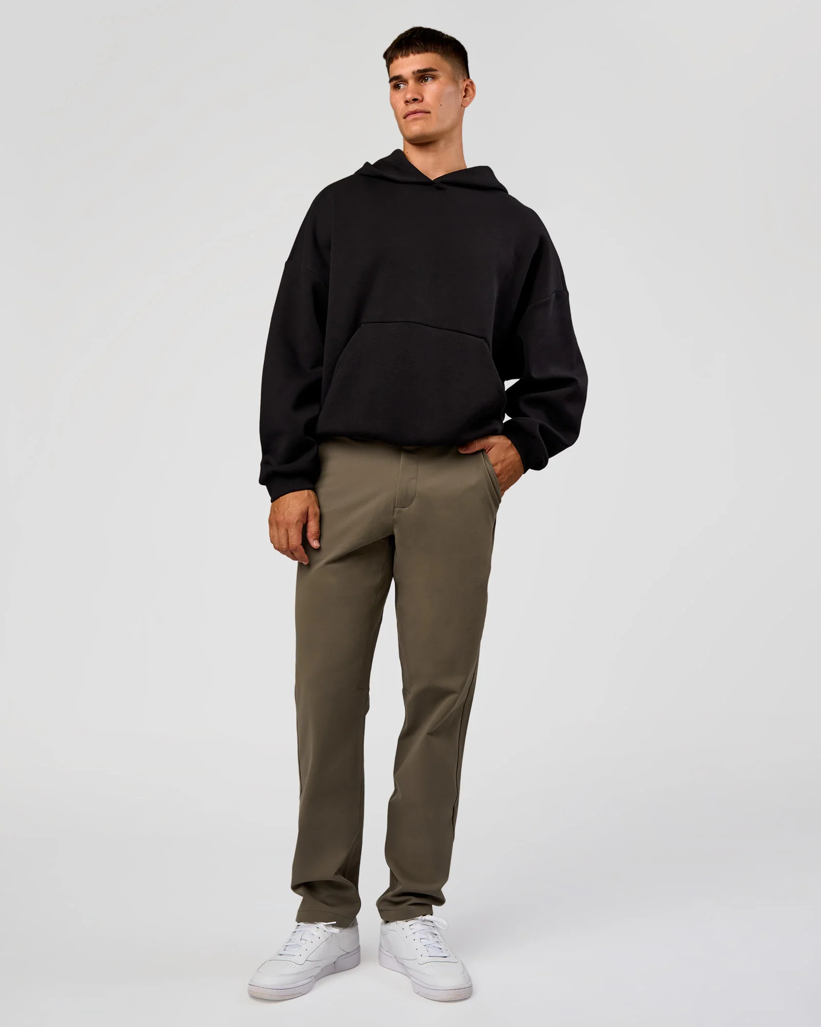 All Day ZeroCrease™  Regular Pant - Walnut Grey