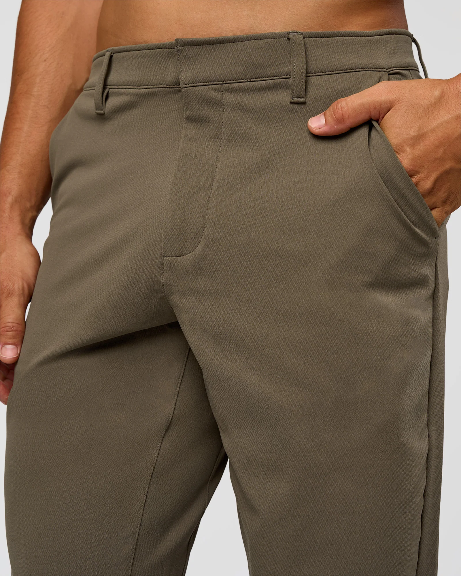 All Day ZeroCrease™  Regular Pant - Walnut Grey