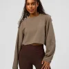 CF Street Surge Long Sleeve Tee - Taupe Ash