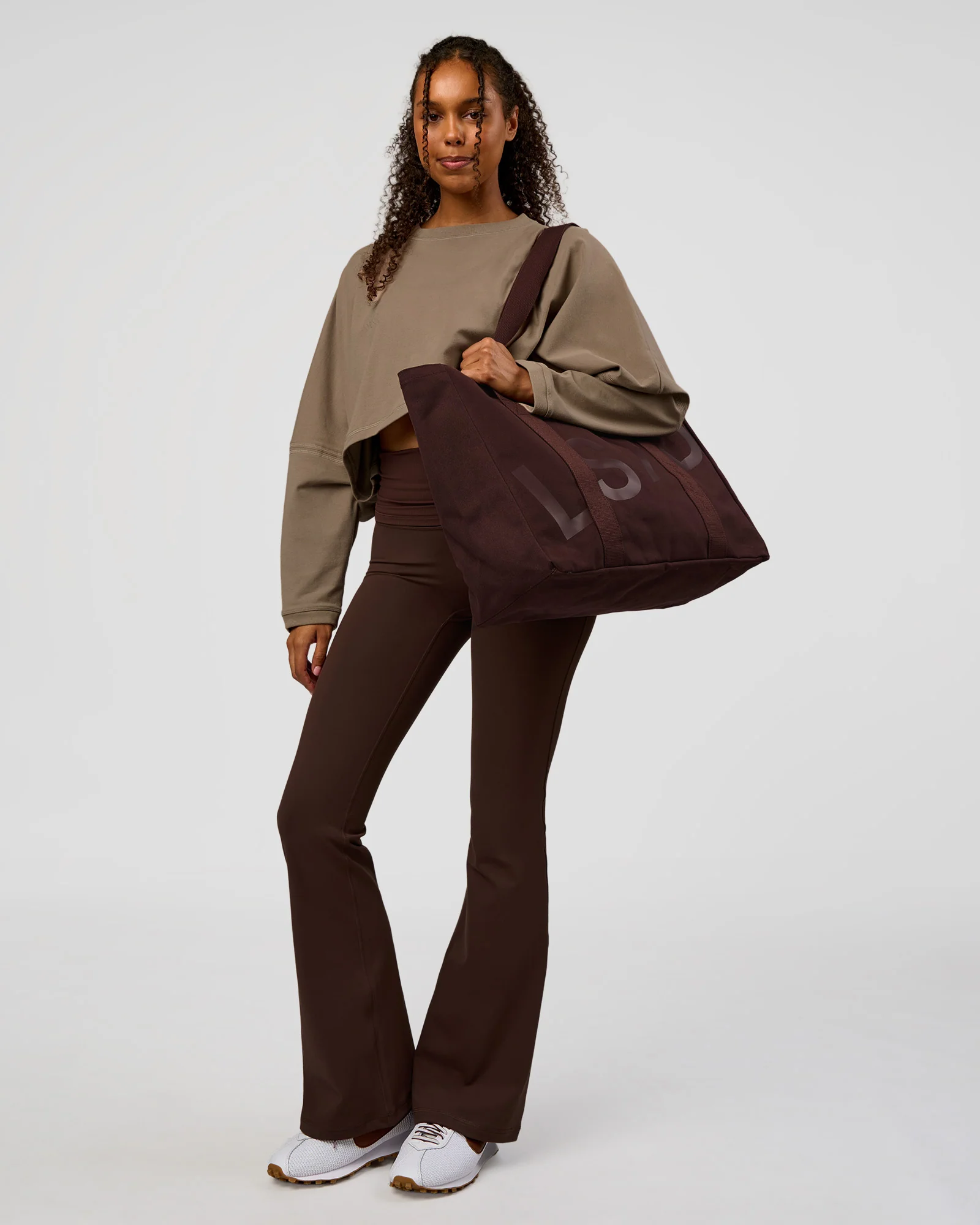 CF Street Surge Long Sleeve Tee - Taupe Ash