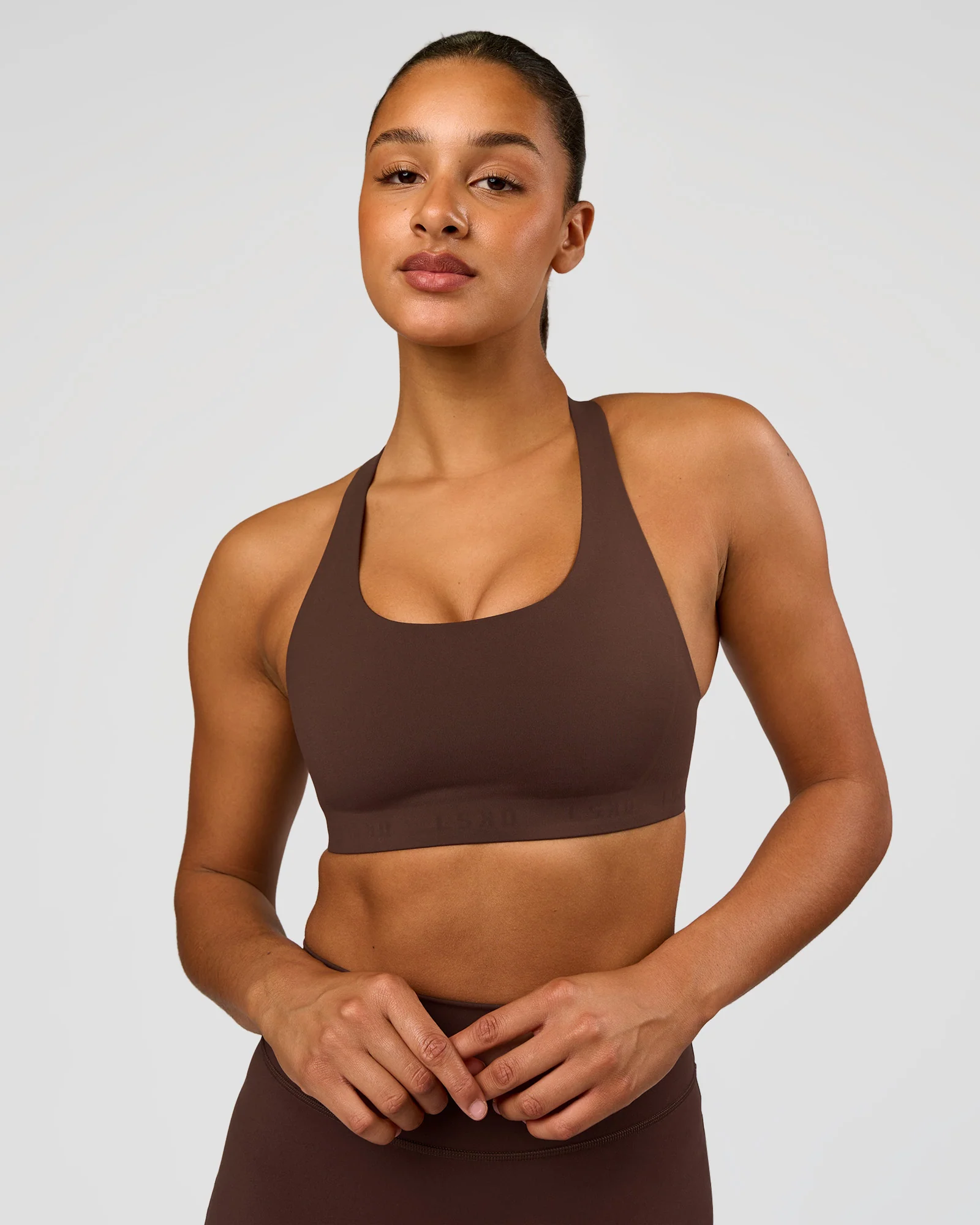 2819-flow-bonded-scoop-neck-sports-bra-hot-chocolate-2.webp Flow Bonded Scoop Neck Sports Bra - Hot Chocolate