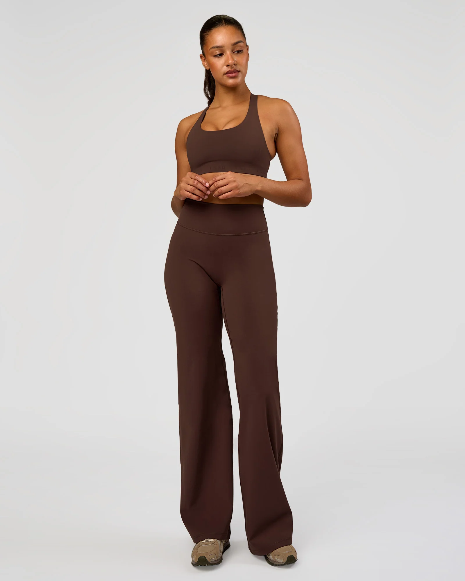 2819-flow-bonded-scoop-neck-sports-bra-hot-chocolate-4.webp Flow Bonded Scoop Neck Sports Bra - Hot Chocolate