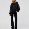 Memory In Motion Ultra Heavyweight Zip Thru Hoodie - Black Washed