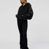 Memory In Motion Ultra Heavyweight Zip Thru Hoodie - Black Washed