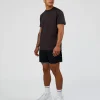 Hybrid Lined 5" Short - Black-Indigo