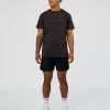 Hybrid Lined 5" Short - Black-Indigo