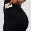 Liberate High-Rise 4" Short Pockets - Black-Cocoa Powder