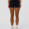 Liberate High-Rise 4" Short Pockets - Black-Cocoa Powder