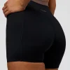 Liberate High-Rise 4" Short Pockets - Black-Cocoa Powder