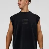 Move Fast Heavyweight Boxed Tank - Black Washed