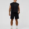 Move Fast Heavyweight Boxed Tank - Black Washed