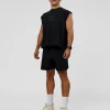 Move Fast Heavyweight Boxed Tank - Black Washed