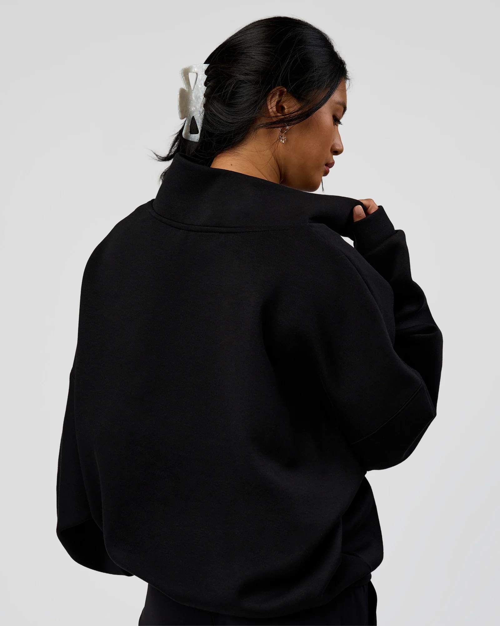 3036-afterdark-zerocrease-quarter-zip-black-8.webp AfterDark ZeroCrease Quarter Zip - Black