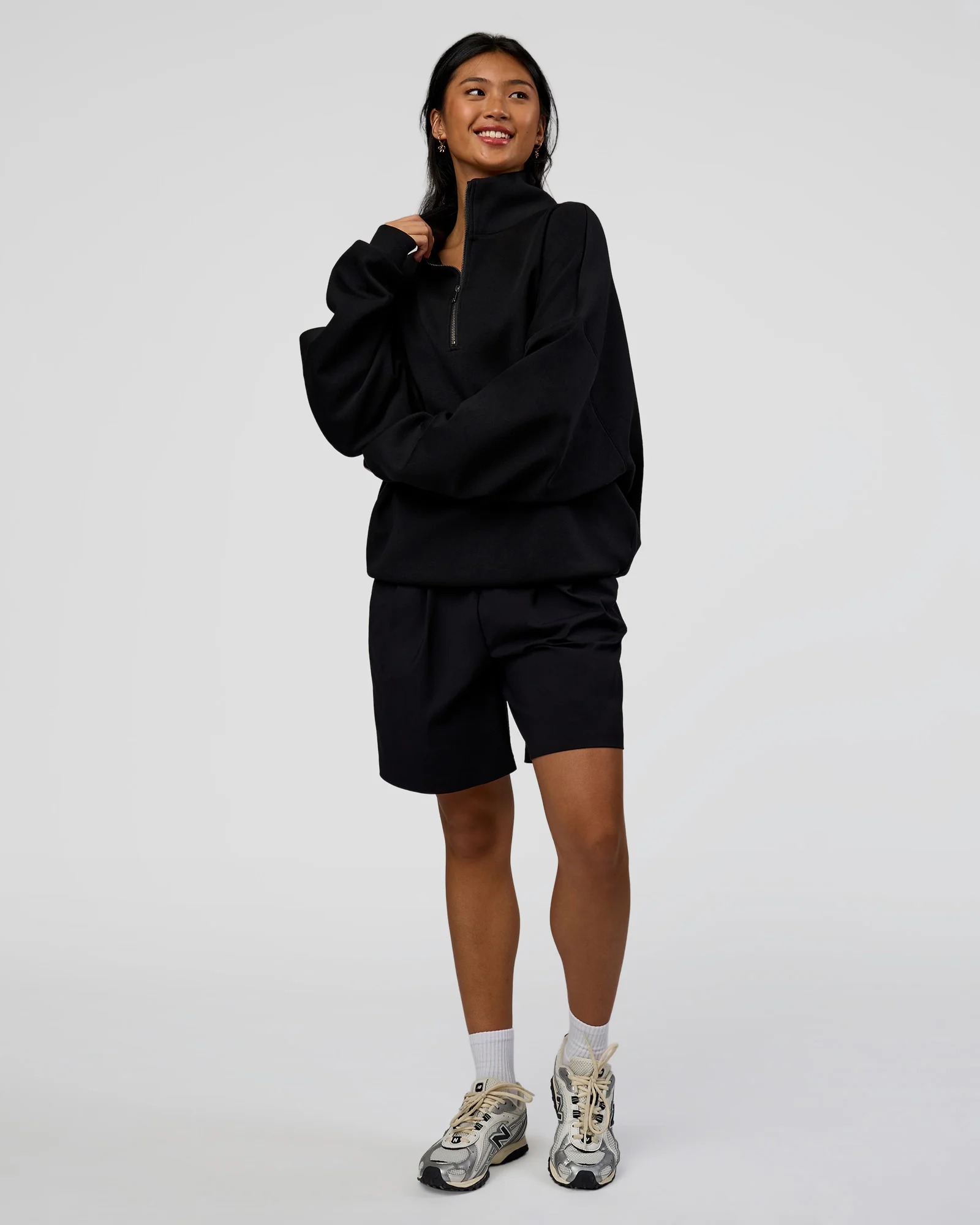 3036-afterdark-zerocrease-quarter-zip-black-9.webp AfterDark ZeroCrease Quarter Zip - Black