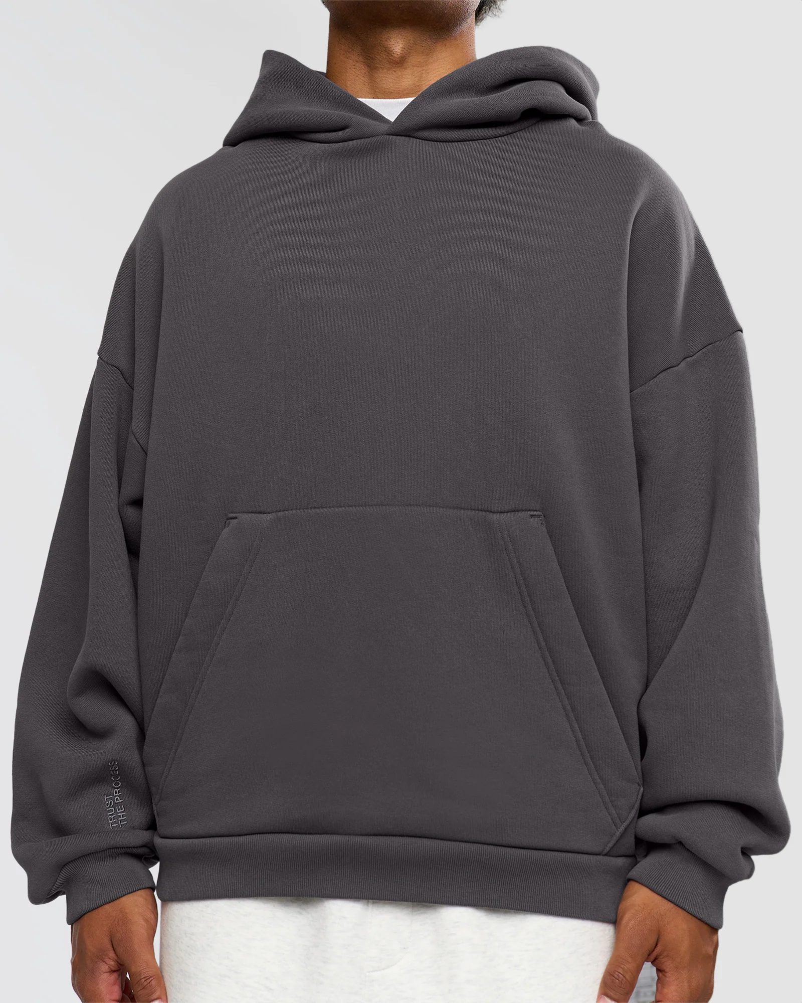 Memory In Motion Ultra Heavyweight Washed Hoodie - Dark Storm Washed