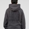 Memory In Motion Ultra Heavyweight Washed Hoodie - Dark Storm Washed