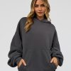 Memory In Motion Ultra Heavyweight Washed Hoodie - Dark Storm Washed