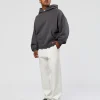 Memory In Motion Ultra Heavyweight Washed Hoodie - Dark Storm Washed