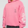 CFT BNE 26 Unisex Oversized Hoodie - Candy Pink-Black