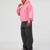 CFT BNE 26 Unisex Oversized Hoodie - Candy Pink-Black
