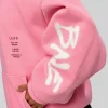 CFT BNE 26 Unisex Oversized Hoodie - Candy Pink-Black