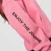 CFT BNE 26 Unisex Oversized Hoodie - Candy Pink-Black