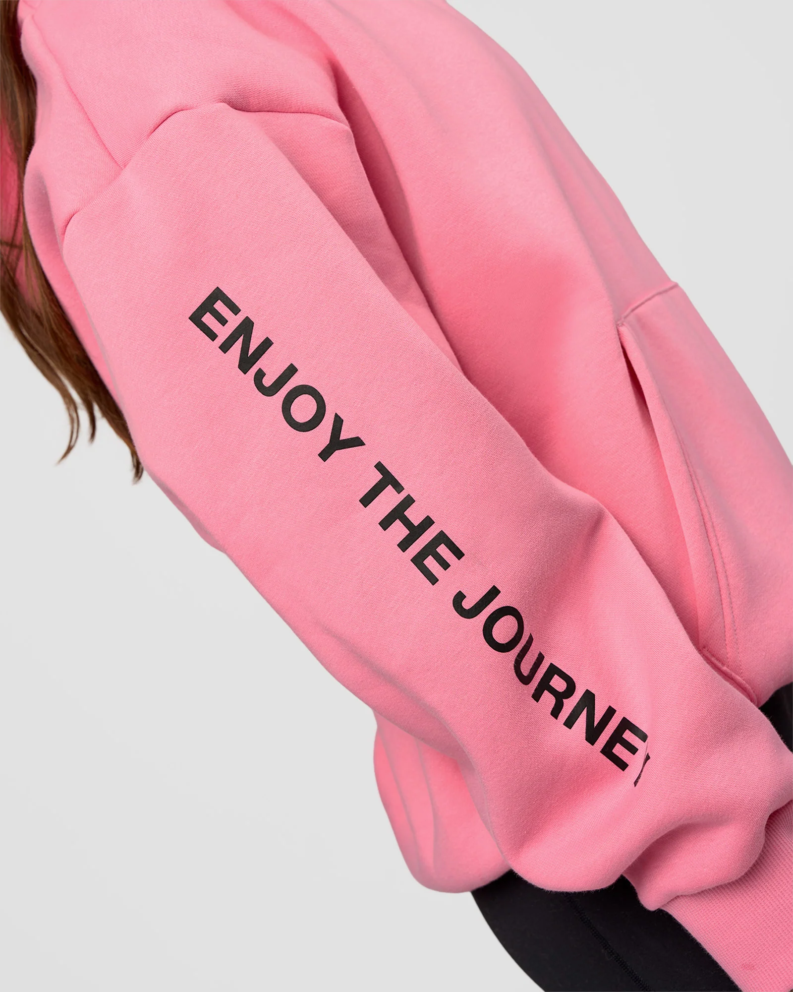 CFT BNE 26 Unisex Oversized Hoodie - Candy Pink-Black